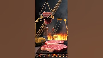 Meat cutting in AI video #ai #likeforlikes #youtubeshort #subscribe #shortvideo #artificial