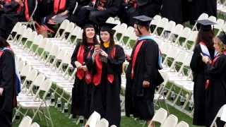 Liberty University Graduation Walk 2015