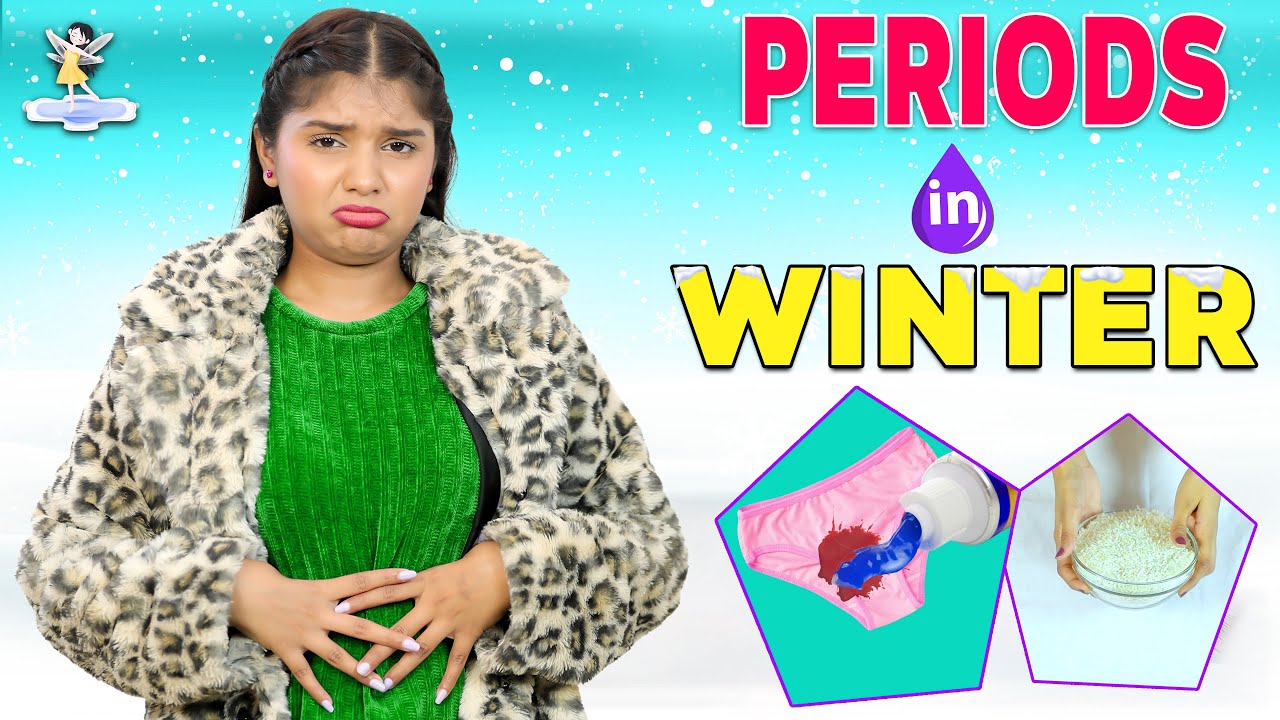 PERIODS vs WINTERS | Teenager Life Hacks | Anaysa
