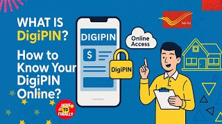 DIGIPIN India Post | Digi PIN | Know Your DIGIPIN | What is DIGIPIN