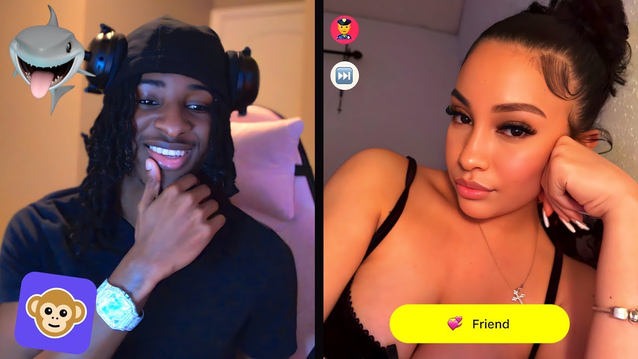 SHARKING EVERY PRETTY GIRL I SEE... 😈🦈 (MONKEY APP)