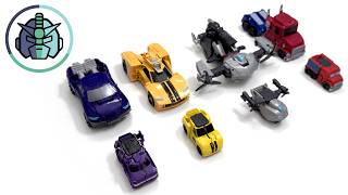 Transformers Earthspark Small And Large Optimus Prime Bumblebee Megatron Hashtag トランスフォーマー 變形金剛