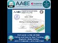 Congratulations to Mr. Sarfraz Shahab on Achieving the AACEI-PSP Certification | PSP Training  2026