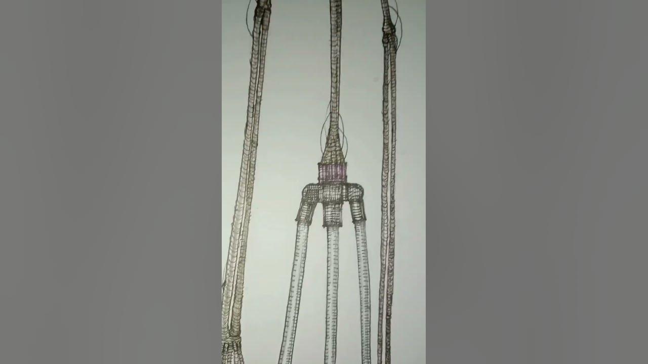 Siren head tripod Very long legs, long legs to space🪐🛰️#shorts