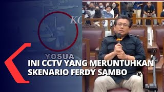 Ini Rekaman CCTV yang Meruntuhkan Skenario Ferdy Sambo Soal Penembakan Yosua