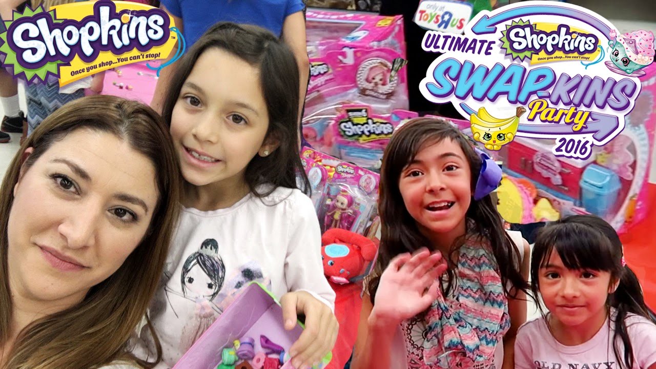 NEW Shopkins Swapkins Party  2016 at Toys R Us