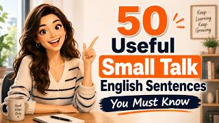 50 Small Talk Sentences | English Shadowing Practice | Natural English Daily