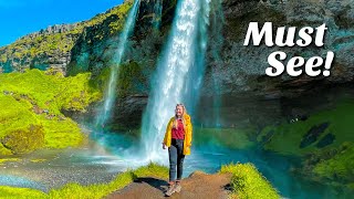 Iceland's INCREDIBLE Waterfalls! | Seljalandsfoss & Skogafoss | Iceland Travel Vlog 2021 | RING ROAD