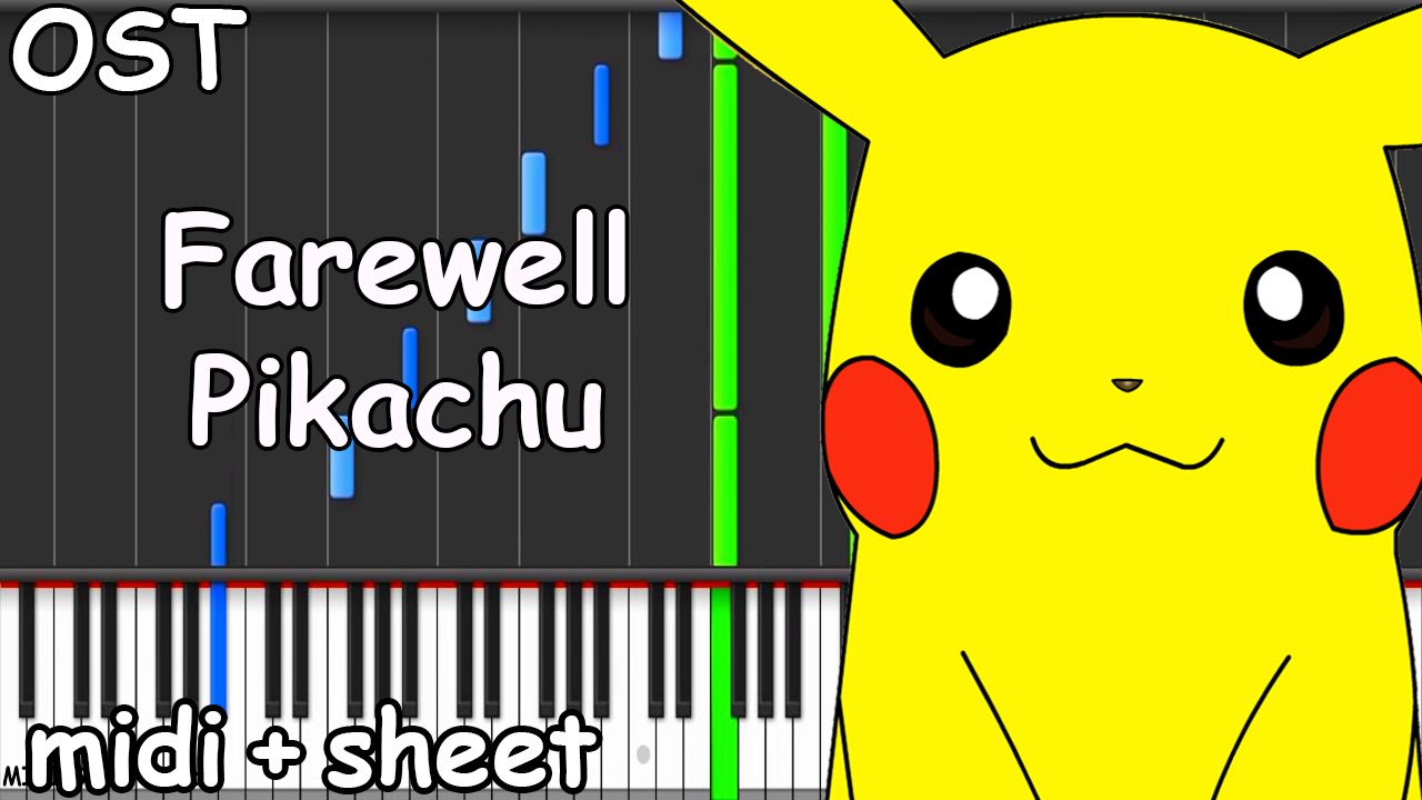 Pokémon - Farewell, Pikachu! Piano Tutorial