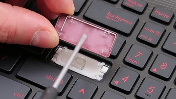 How To Fix Replace Keyboard Key - Asus ROG GL Laptop Computer - Space Enter Backspace Shift