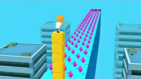 Cube Surfer All level gameplay walkthrough  Andriod,iOS(level 1-5)