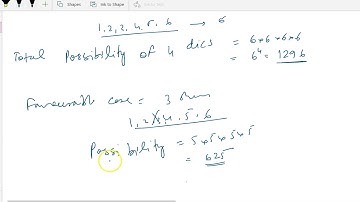 Four die are rolled. The number of ways in which at least one die shows 3, is