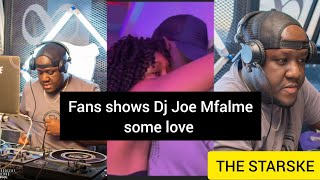 Dj Joe Mfalme fans shows him some love