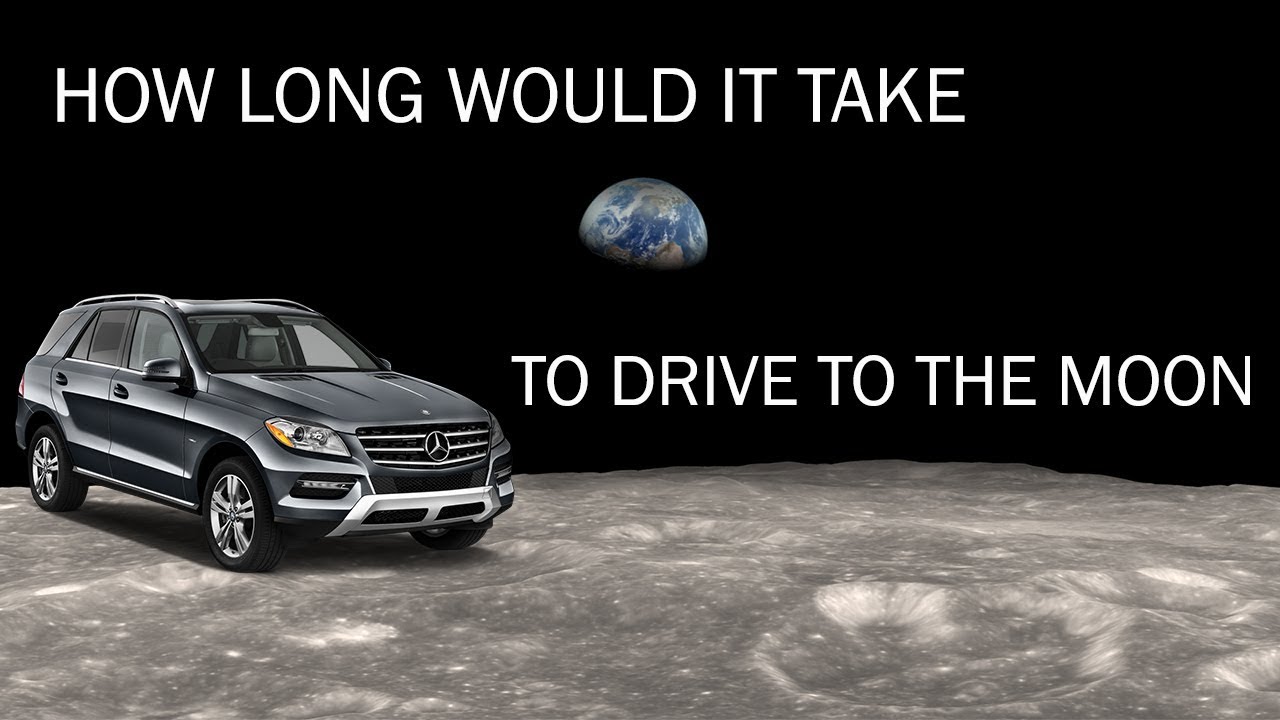 How Long Would It Take To Drive To The Moon?