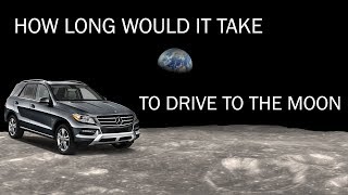 How Long Would It Take To Drive To The Moon? - Youtube