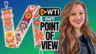 MIRIFRIGE Crochet Flower Purse Strap | POV | Would you buy it?