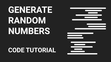 Random Number Generator in C | Code Tutorial