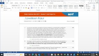 Word Module 9 Project | Shelly Cashman Word 2019 | Module 9: SAM Project 1a | SC_WD19_9a