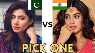 Pick One Challenge Stan Vs Indian Actress Bold Looks Stan Vs Actress Pick One Challenge