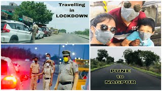 #VLOG#PuneToNagpur | LOCKDOWN:Pune to Nagpur in your MIND? | Must watch before you travel (Part-1)