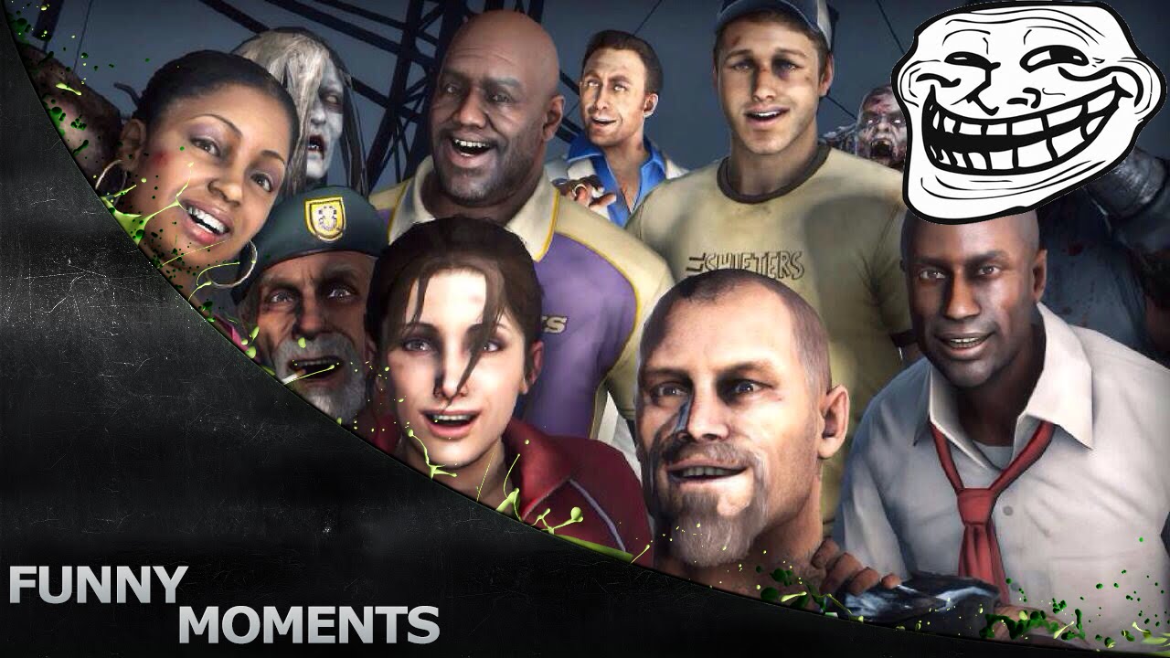 Funny Moments Left 4 Custom 2 /w Madzia