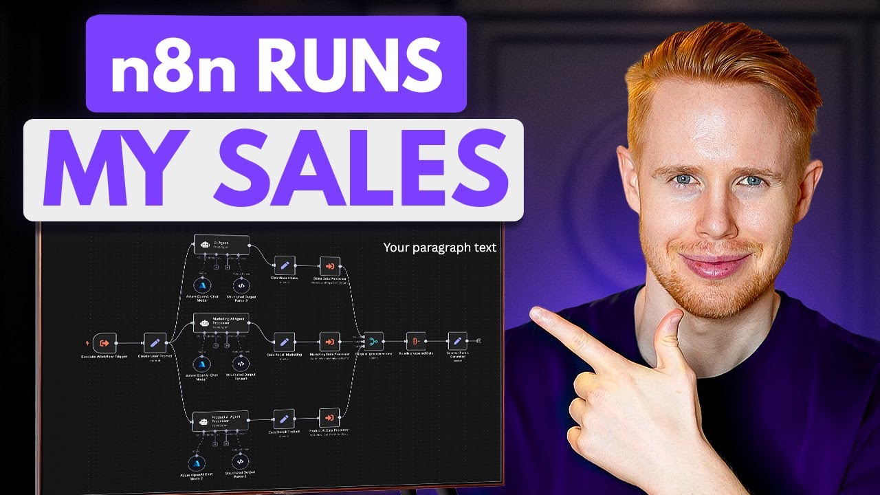 Автоматизируйте до 65% продаж с помощью n8n (проверено 40 000 потенциальных клиентов)