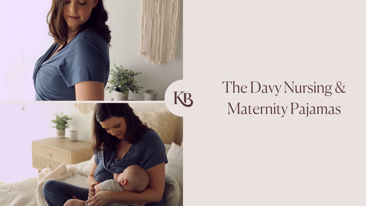 The Davy Nursing & Maternity Pajamas 