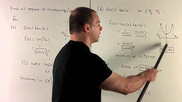 Example of Increasing/Decreasing 2
