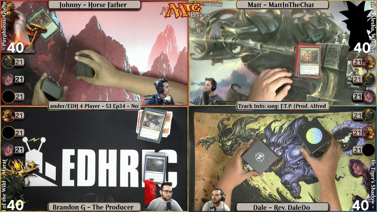 games people play Thantis V Vial Smasher & Bruse Tarl V Muldrotha V Ur-Dragon | S3Ep34.7 | 4 Player Commander/EDH