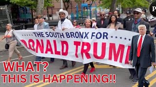 INSANE: Trump Does the IMPOSSIBLE, Turns South Bronx RED Ahead of Rally!