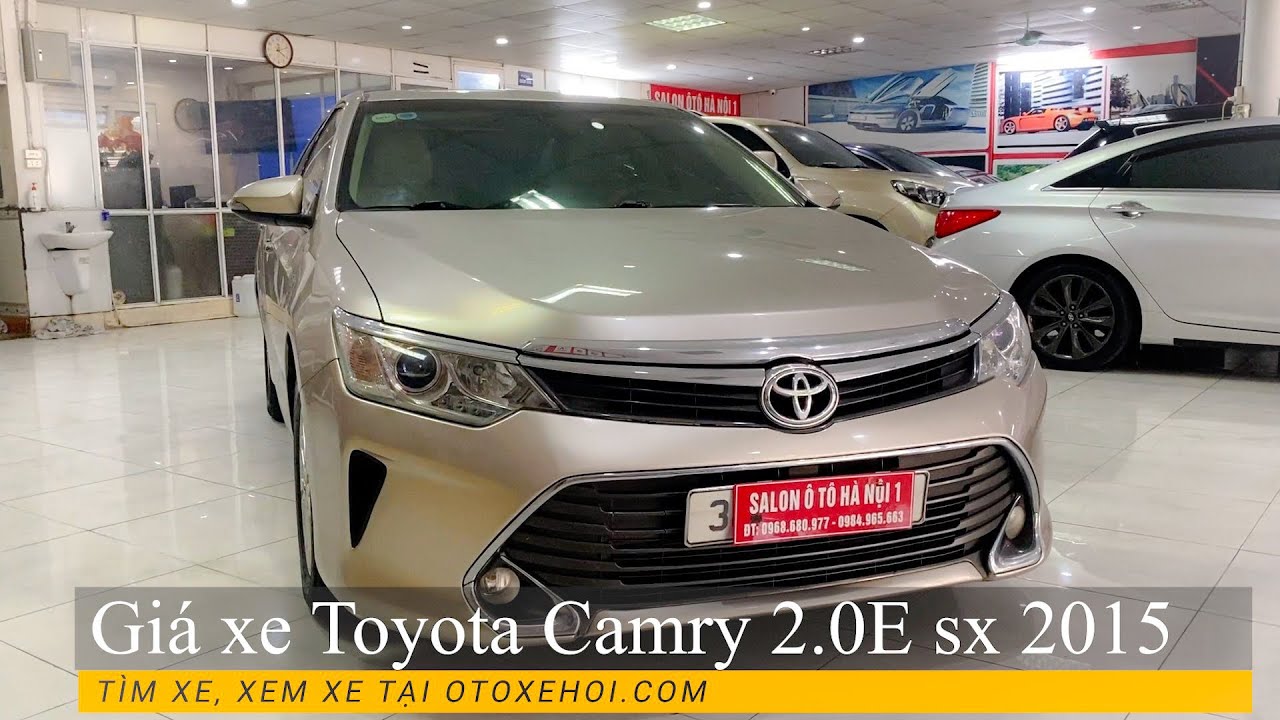 Toyota Camry 20E sx 2016 đky lần đầu 2017  Ô tô  VnExpress Rao Vặt