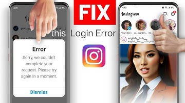 Instagram sorry we couldn