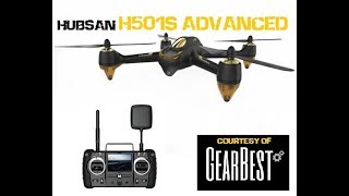 HUBSAN H501S ADVANCED DRONE UNBOXING