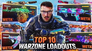 The TOP 10 META Warzone Loadouts 