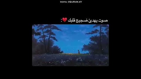 حالات واتس اب دينيه (تلاوه مؤثره +للشيخ سلمان العتيبي (💙💙