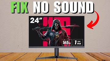 Koorui monitor No sound - How To Fix