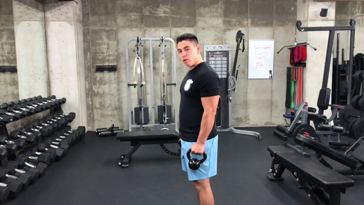 How to do Kettlebell Hammer Curls YouTube