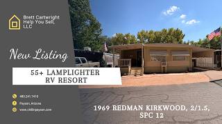 $98,000 - 1969 Redmon Kirkwood, 2/1.5, Spc 12, 55  Lamplighter RV Resort
