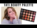 Full Face Using Tati Beauty Textured Neutrals Palette