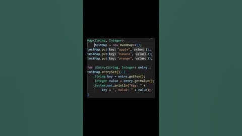 How do you iterate over a Map in Java?