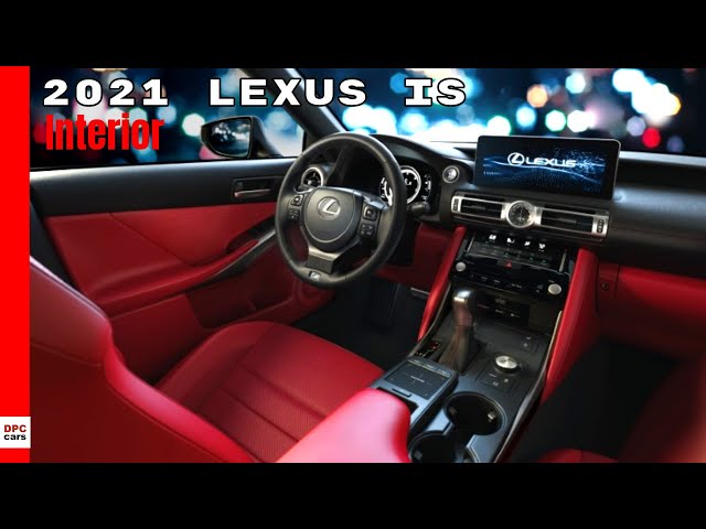 2021 Lexus IS Interior Cabin 