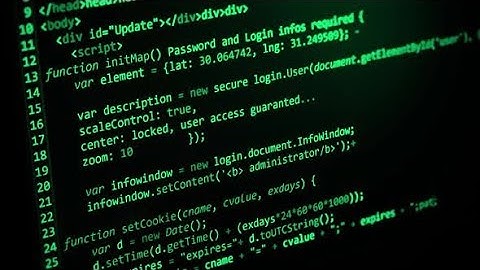 Coding Computer Code | Motion Graphics - Videohive template