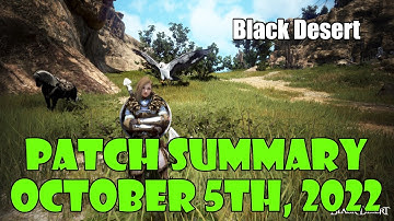 [Black Desert] Some Lifeskill Buffs, EXP Boosts | Patch Notes Overview