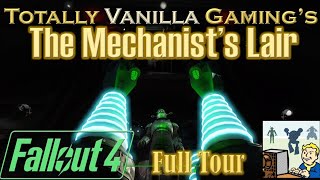 The Mechanists Lair - Part 1: Factory - Full Tour #fallout #nomods #gaming