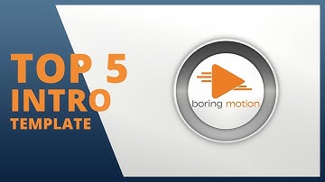 Top 5 Animated Logo Intro for YouTube Channel - Free After Effects Template #2