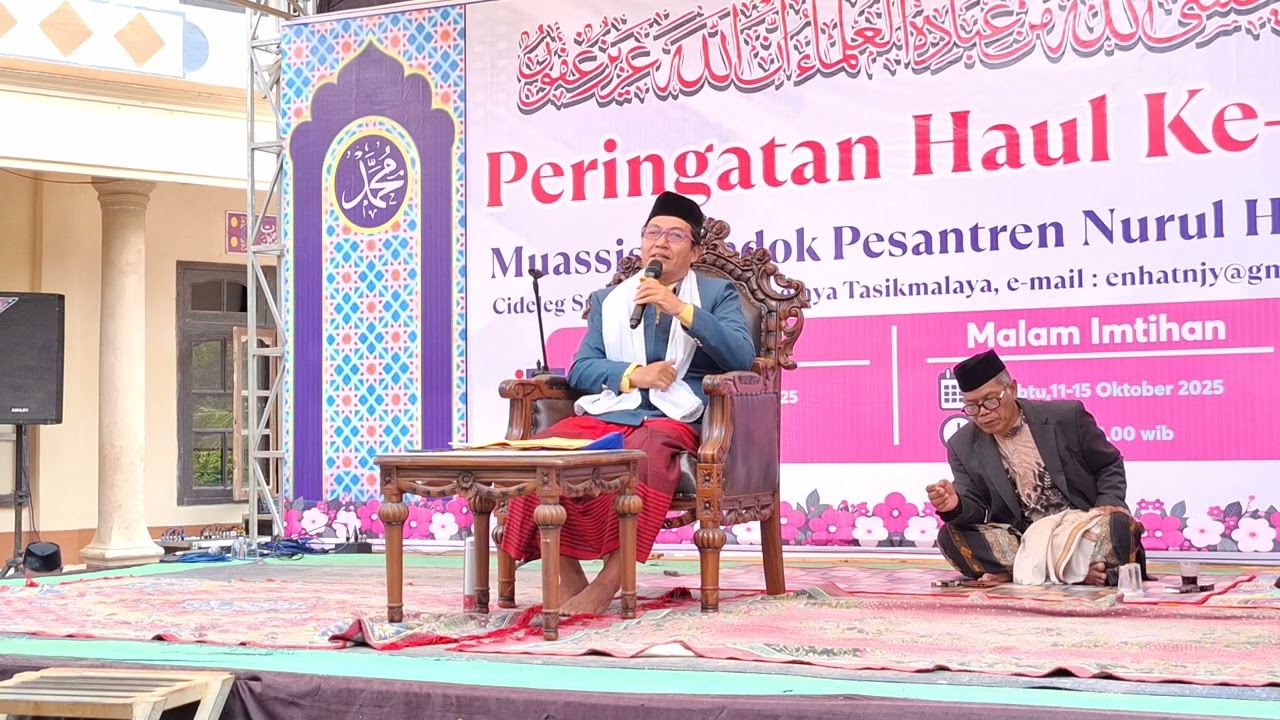 Ngaji bareng Bpk Pimpinan Pondok pesantren Paseh Tasikmalaya. Penuh dengan ilmu dan amal