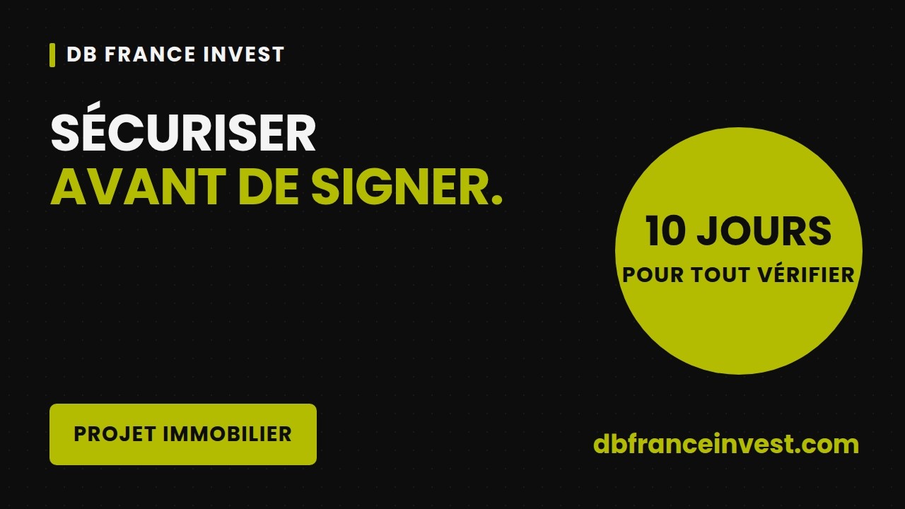 Achat immobilier : sécuriser avant de signer