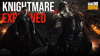 Batman v Superman   The FLASH Knightmare Explained #dc #justiceleague #evilsuperman #flash