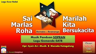 Download Lagu Musik Panduan Sopran Koor SATB ✰ Sai Marlas Roha/Marilah Kita Bersukacita ✰ Gemende MP3