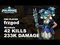 frzgod Evie 42 KILLS 233K DAMAGE!! Paladins Pro (SSG) Ranked Gameplay 1440p High Quality Video